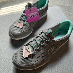 Skechers Slip-on Sneakers, Lace free, Size 7